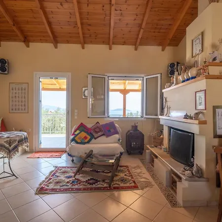 Villa Balcony Of Argolis Gulf Tolo