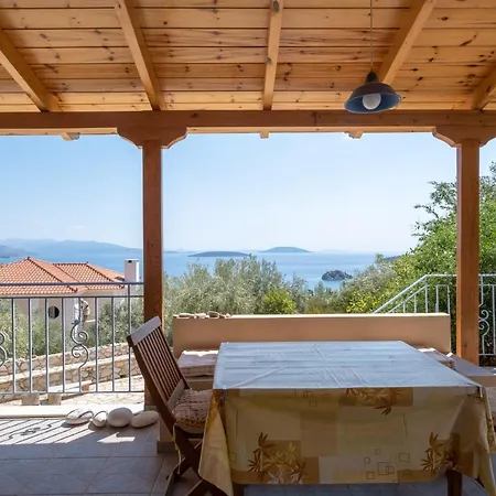 Balcony Of Argolis Gulf Villa Tolo